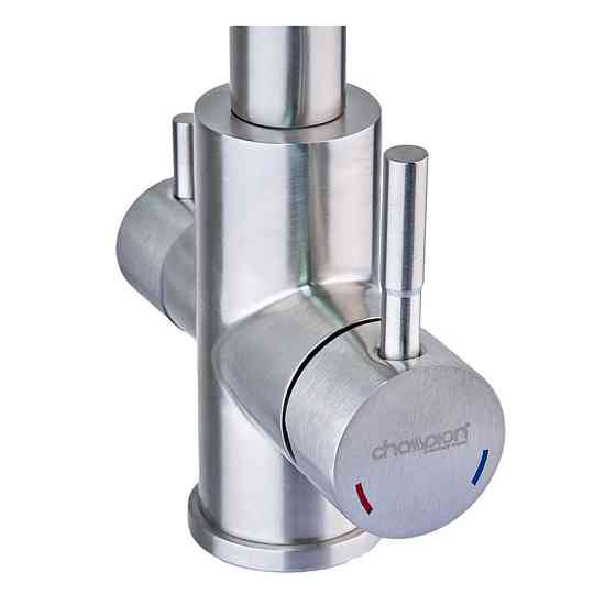 Кухонний змішувач з нержавіючої сталі SUS304 Champion SUS-021 з підключенням для питної води (CH0330) Харків