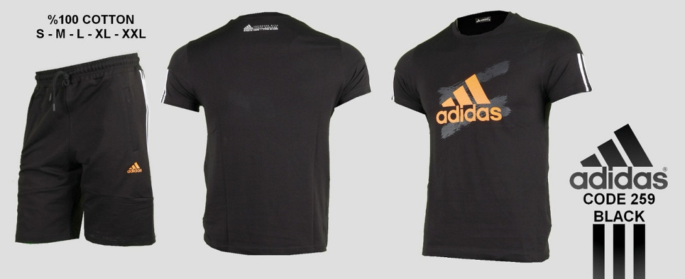 Костюм мужской летний Adidas 46 Киев - изображение 1