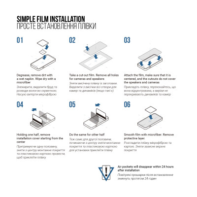 Пленка защитная Armorstandart Matte Samsung Flip 6 (SM-F741) (ARM79586) Винница - изображение 5