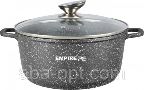 Кастрюля с антипригарным гранитным покрытием V 1.5 л Грей ( шт ) Одеса - фото 1