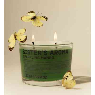 Ароматична свічка Sister&apos;s Aroma Sparkling Mango 150 г (4820227785421) Вінниця