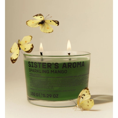 Ароматична свічка Sister&apos;s Aroma Sparkling Mango 150 г (4820227785421) Вінниця - фото 2