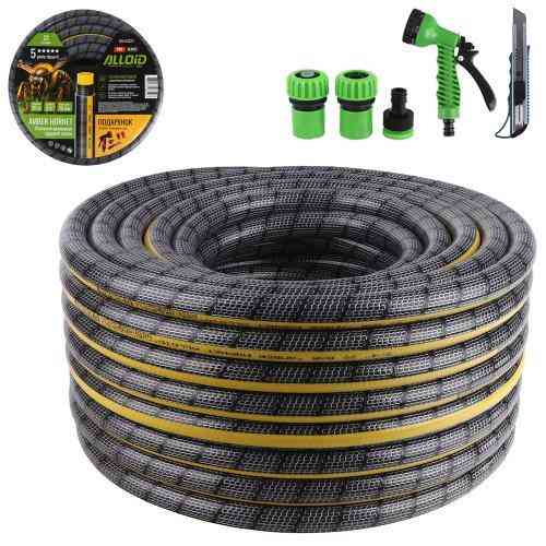 Шланг армований 4-х шаровий, "Amber Hornett" 3/4" 30 м + подарунок пістолет, 2 конектори, адаптор і ніж,  Alloid Pro Одеса