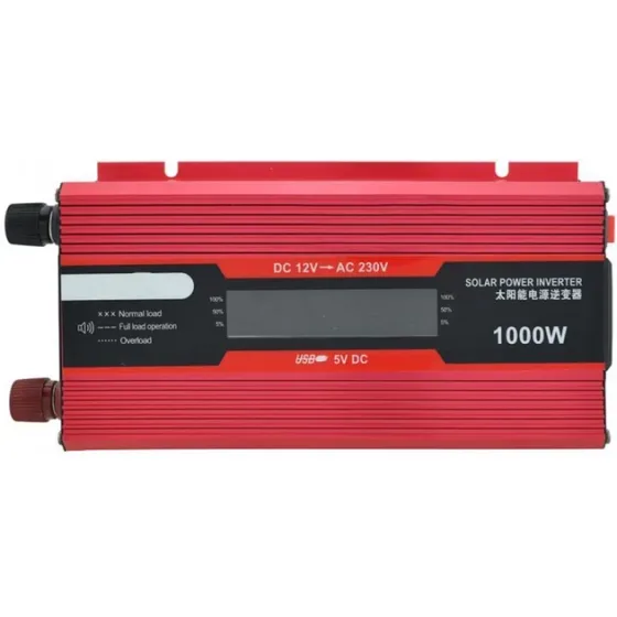 Перетворювач напруги в авто 1000W D + LCD 12V digital (work 660W) Одеса