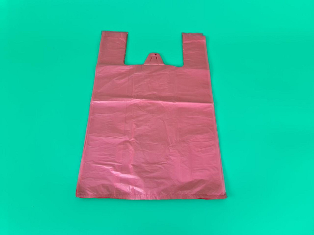 Майка п\э №27*47 Красная 12 мкр (200шт) (1 пачка) Харьков - изображение 1