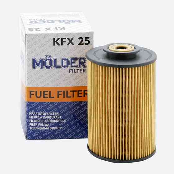 Фільтр паливний Molder Filter KFX 25 (33167E, KX35, P707) Київ