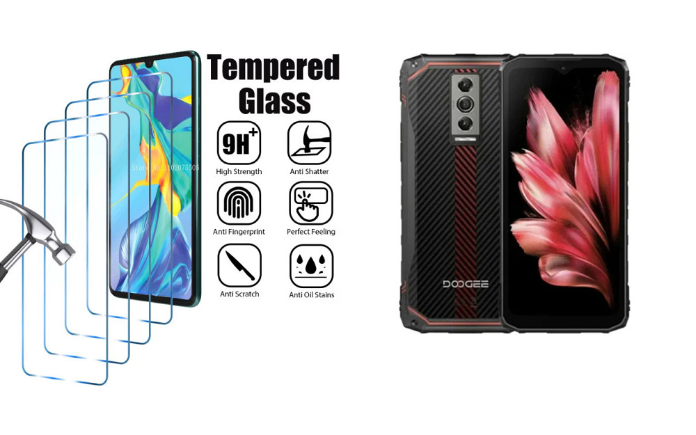 Захисне скло ArmorGlass для DOOGEE Blade 10, Blade 10 Pro – стійке до подряпин та ударів Київ - фото 1