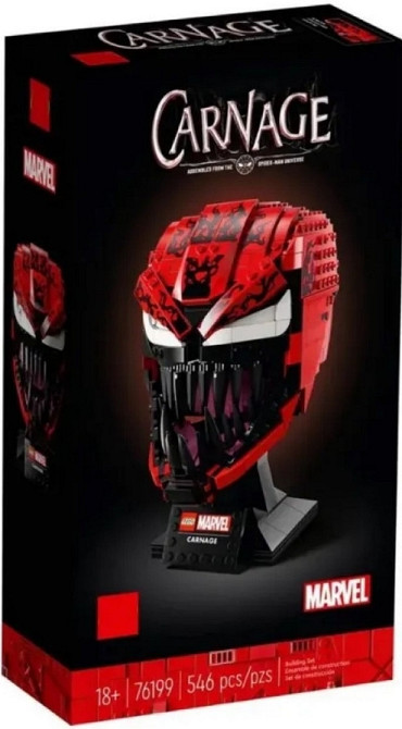 Конструктор Super Heroes Carnage Карнаж Людина Павук 546дет. Харьков - изображение 2
