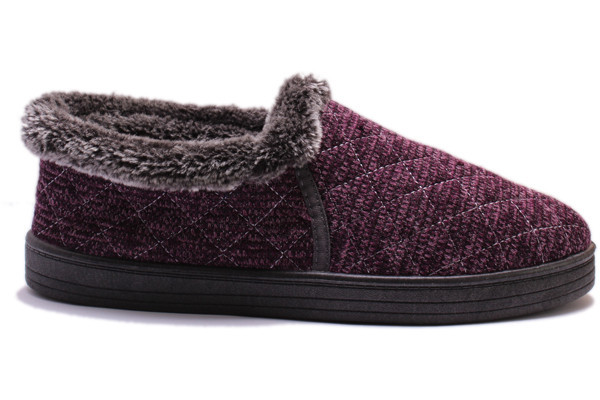 Тапочки женские с задником на овчине Бабуши теплые домашние бурки с овчиной Чуни для дома 38/39 Одесса - изображение 2