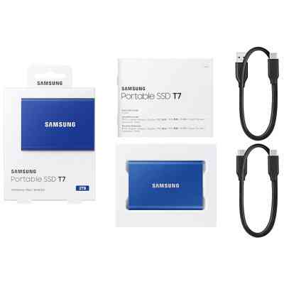 Накопичувач SSD USB 3.2 2TB T7 Samsung (MU-PC2T0H/WW) Вінниця