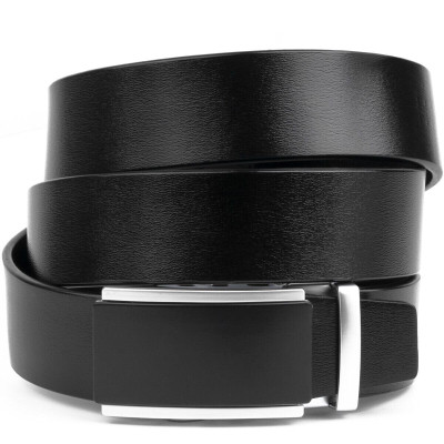 Ремень Vintage Мужской с автоматической пряжкой Черный (20294) Винница - изображение 1