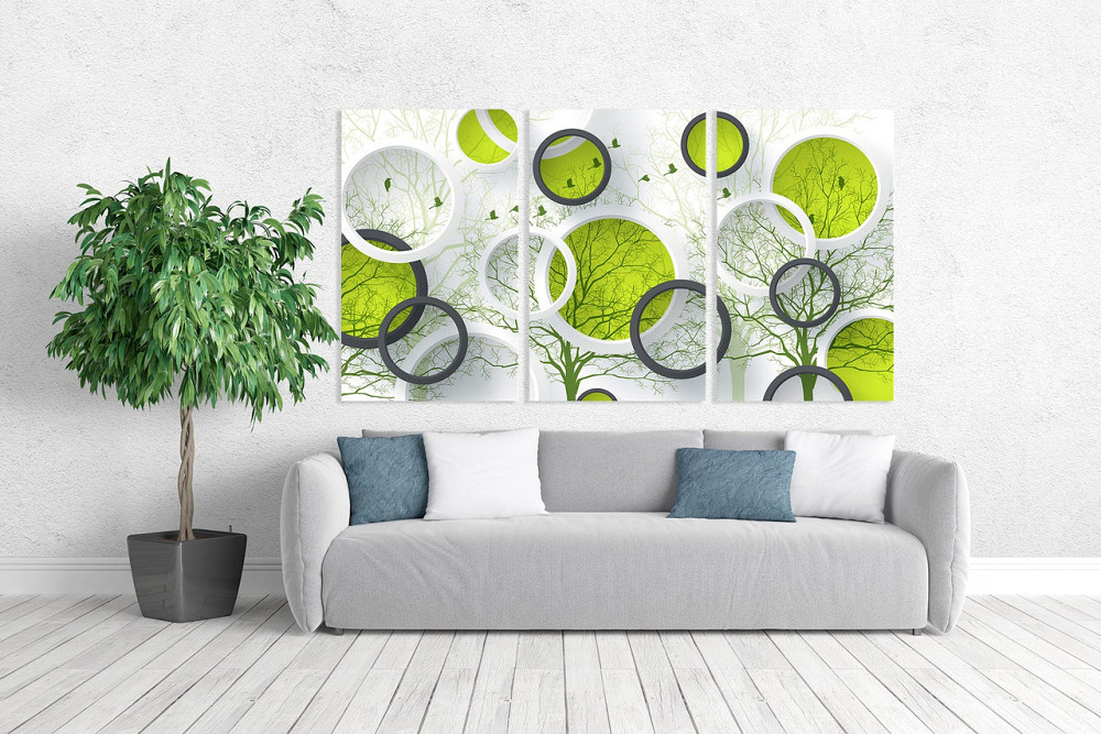 Модульная картина в гостиную / спальню  Природа     ART-240_3A Киев - изображение 2