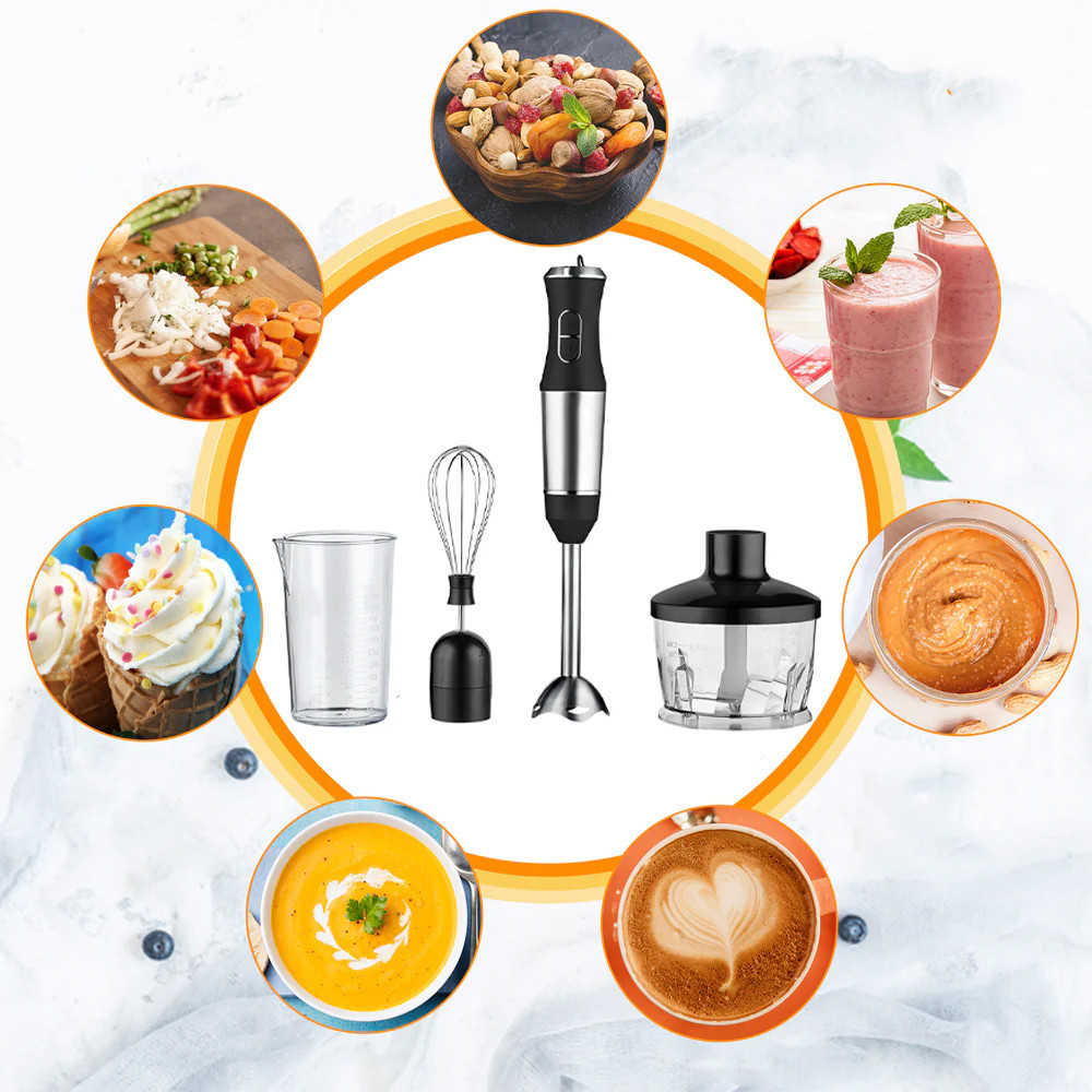 Блендер погружной 4в1 RAINBERG RB 6211,1200Вт SBR Киев - изображение 2