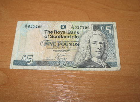 Шотландія 5 фунтів Полтава - фото 1