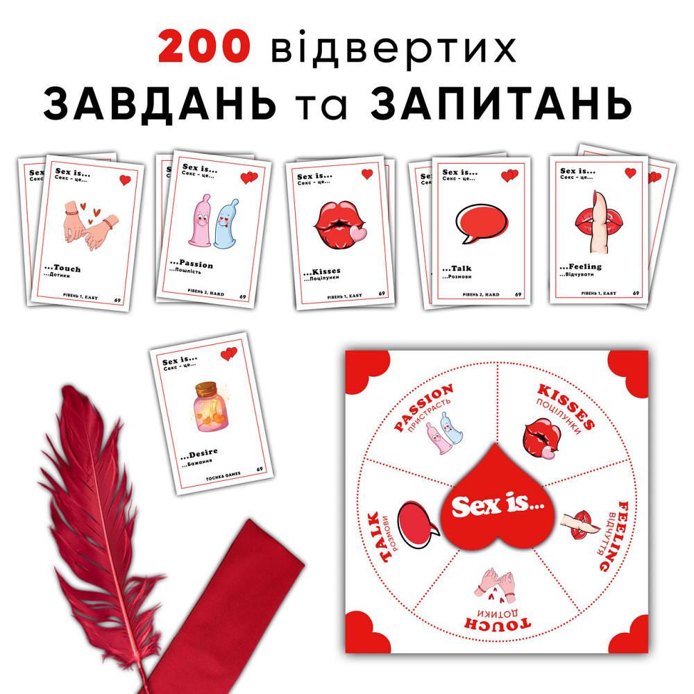 Настільна гра "Sex is..." (18+) Sex Aura Київ - фото 3