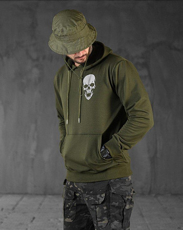 Худи maklin ТРОН олива НП4895 Киев - изображение 3