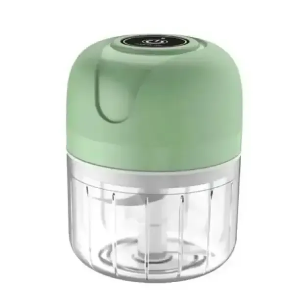 Аккумуляторный мини измельчитель для продуктов 250мл, с USB / Кухонный мини блендер для овощей Коломия - фото 1