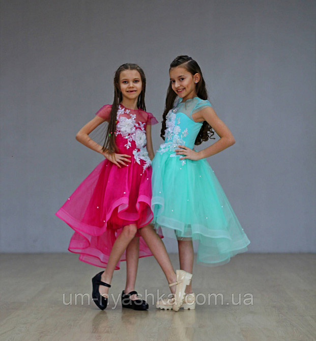 Детское нарядное платье удлиненное сзади 116-134 Кривой Рог - изображение 5