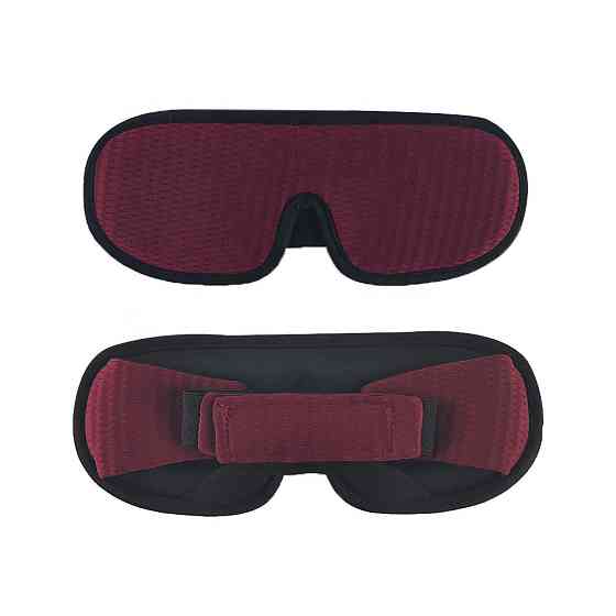 3D м'яка маска для сну, дихаюча, різні кольори Київ