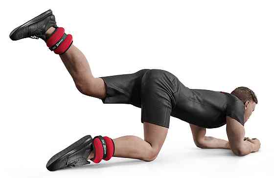 Обважнювачі для ніг та рук Hop-Sport HS-S004WB 2х2кг сині Київ