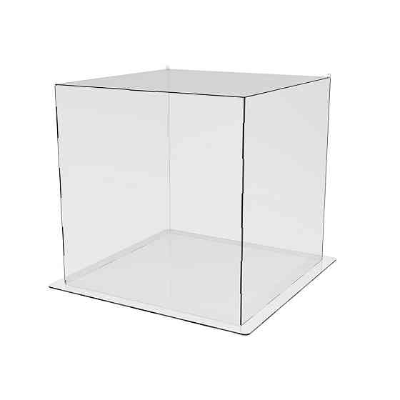 Коробка акрилова EKOSTAR 400х400х400 з кришкою Київ