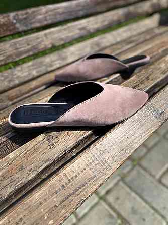 RONE Шльопанці жіночі RONE B-173 пудра (літо, замша натуральна) (3839) Коломия