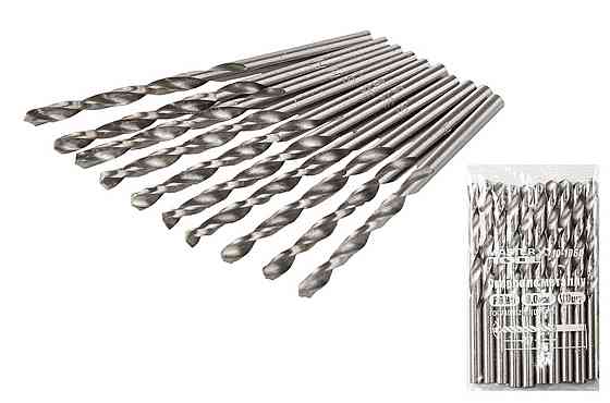 Сверло для металла MASTERTOOL HSS 6,0х93 мм WHITE 10-1060 Ровно