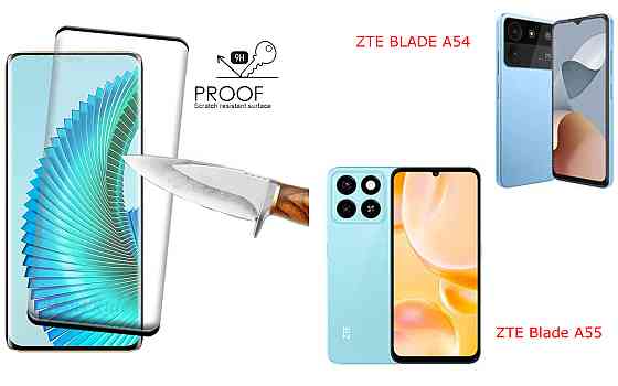 Захисне скло HyperGlass Pro для ZTE BLADE A54, Blade A55 – максимальна чутливість та захист Київ