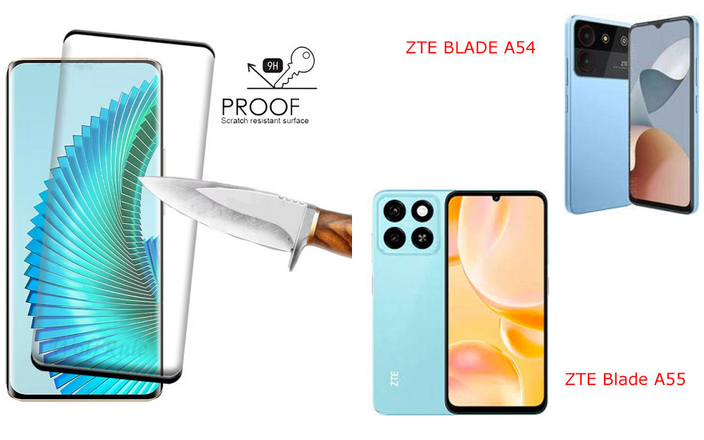 Захисне скло HyperGlass Pro для ZTE BLADE A54, Blade A55 – максимальна чутливість та захист Київ - фото 1