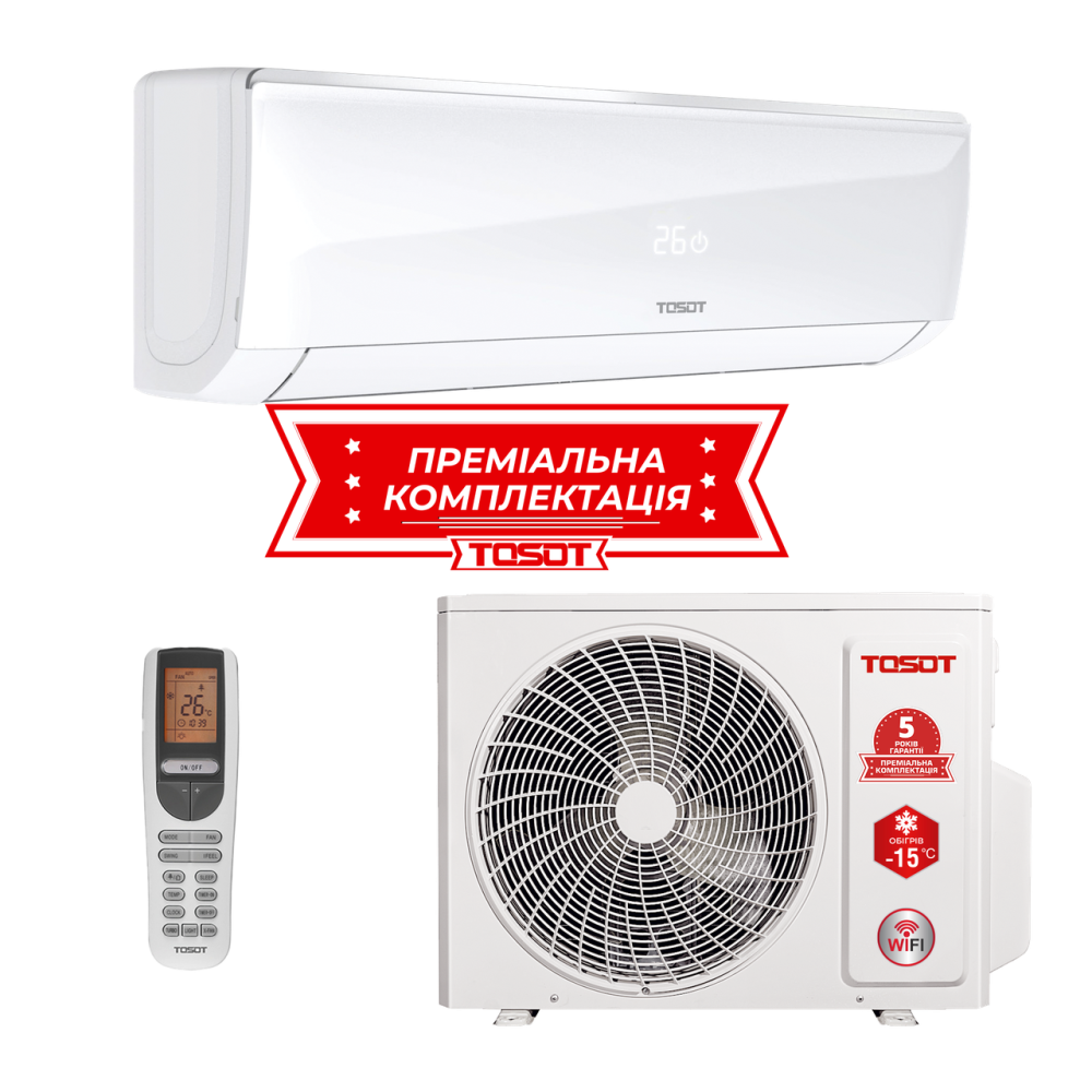 Кондиціонер TOSOT EXPERT INVERTER GB-07VP2 (Інверторні спліт-системи) Киев - изображение 2