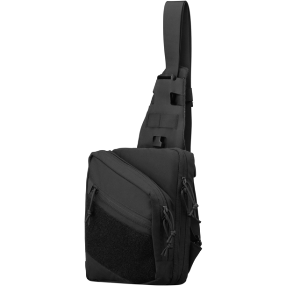 Сумка-слінг 2Е Tactical, швидке відкривання, 4 відсіки, чорна (2E-TSBQO4C-BK) Київ