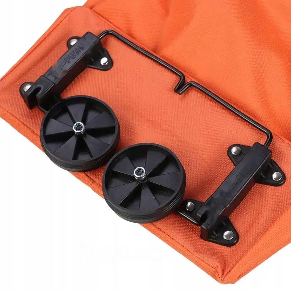 Сумка-візок на колесах 2в1,46х27х12 см,Помаранчева SBR Київ - фото 5