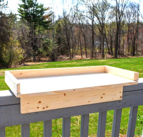 Подвесной балконный столик 