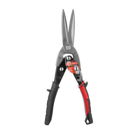 Ножиці по металу подовжені 300 мм прямі, Cr-Mo, професійні, STORM INTERTOOL NT-0504 Київ