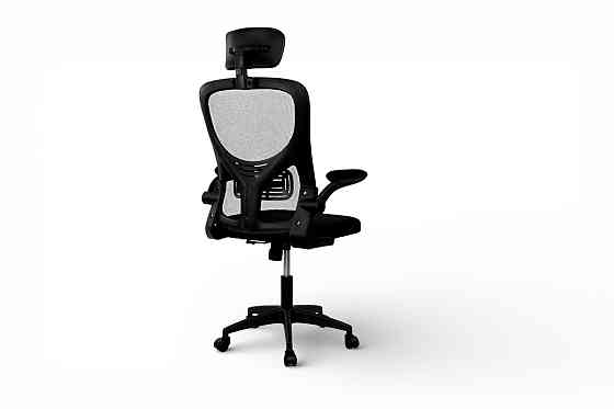 Стілець офісний Тонус, чорний/чорний Киев