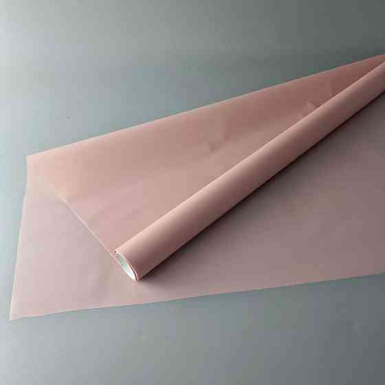 Калька для цветов рулон 8м тонированный матовый (77) (h660) №834 Пудра (1 шт) Харьков