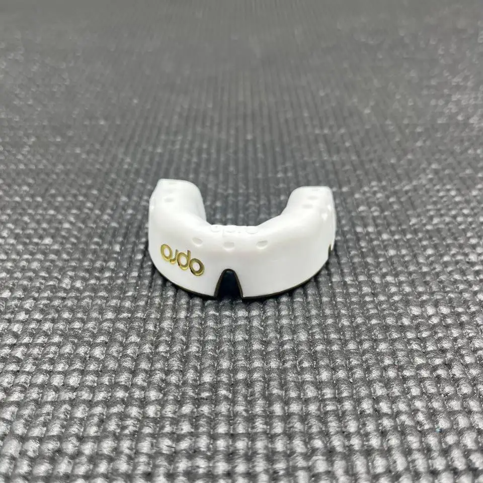 Капа OPRO Gold дитяча (вік до 10р.) White/Gold (art.102505005) Каменское - изображение 9
