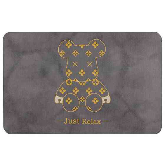 Вологопоглинаючий килимок 38х58х3мм "Просто розслабся" (D) SW-00001567 Київ