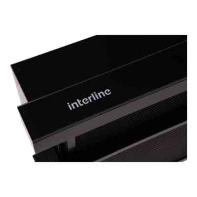 Вытяжка кухонная Interline SLIM ULTRA GLASS BL A/60 Винница