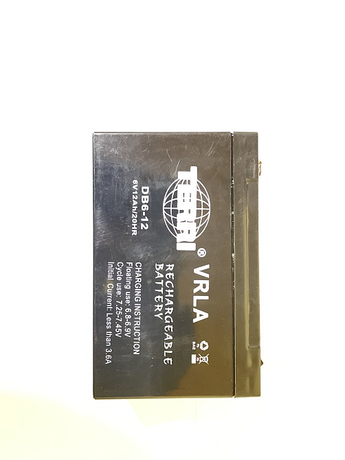 Аккумулятор 6V 12А AGM (151х51х100) (DB6-12) для электротехники Мукачево - изображение 1