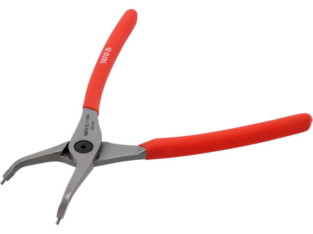 Щипці SEGERA для стопорних кілець YATO гнуті під 45° стискні, l= 230 мм, розвід- 40-100 мм [4/24] Одесса - изображение 1