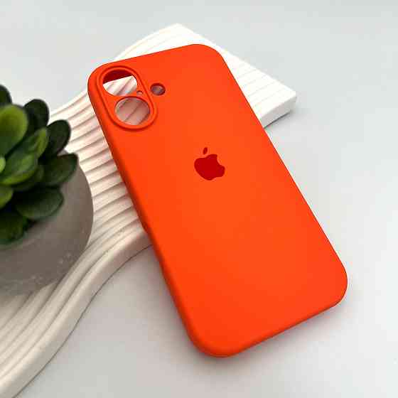 Чохол для смартфона Silicone Full Case AA Camera Protect for Apple iPhone 17 52,Orange Київ