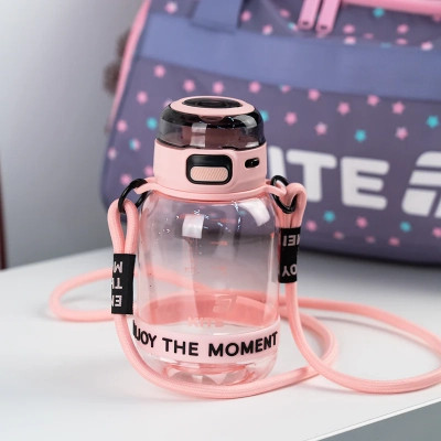 Поильник-непроливайка Kite 700 мл, рожево-сіра (K25-1218-3) Винница - изображение 9