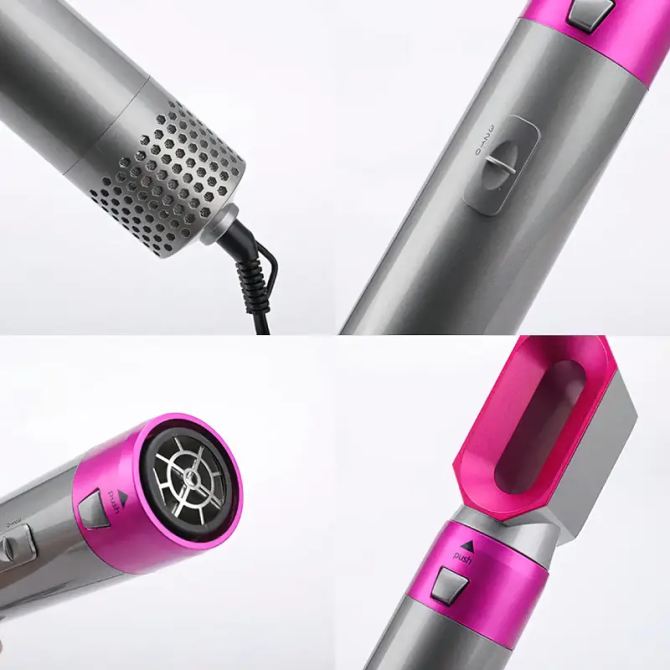МультиСтайлер для волос 5 в 1 + кейс HAIR BRUSH 1000Вт Киев - изображение 10