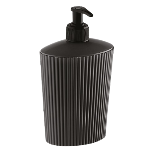 Дозатор для рідкого мила чорний OZER-CZ-015 Line ELIF Житомир - изображение 1
