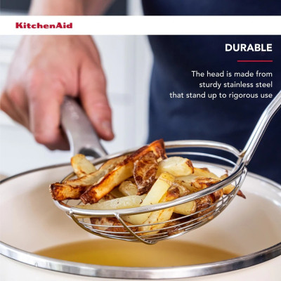 Шумовка KitchenAid Coreline, 37,3 см, сірий (KAS010OHCGG) Вінниця - фото 10