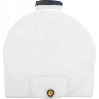 Ємність для води Пласт Бак горизонтальна харчова 100 л біла (1672) Вінниця