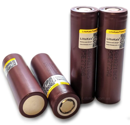 Аккумулятор Liitokala 18650 3000мАч для вейпов и фонарей Киев - изображение 5