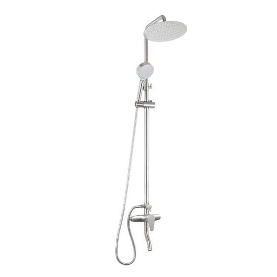 Душова колонна Zerix ASA-009-J зі змішувачем з нержавіючої сталі SUS304 (ZX4805) Харків