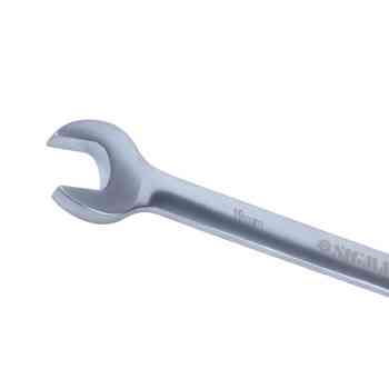 Набор ключей рожково-накидных с трещеткой 8-19 мм 11 шт (планшет) CrV Мукачево